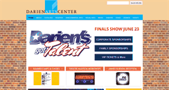 Desktop Screenshot of darienarts.org